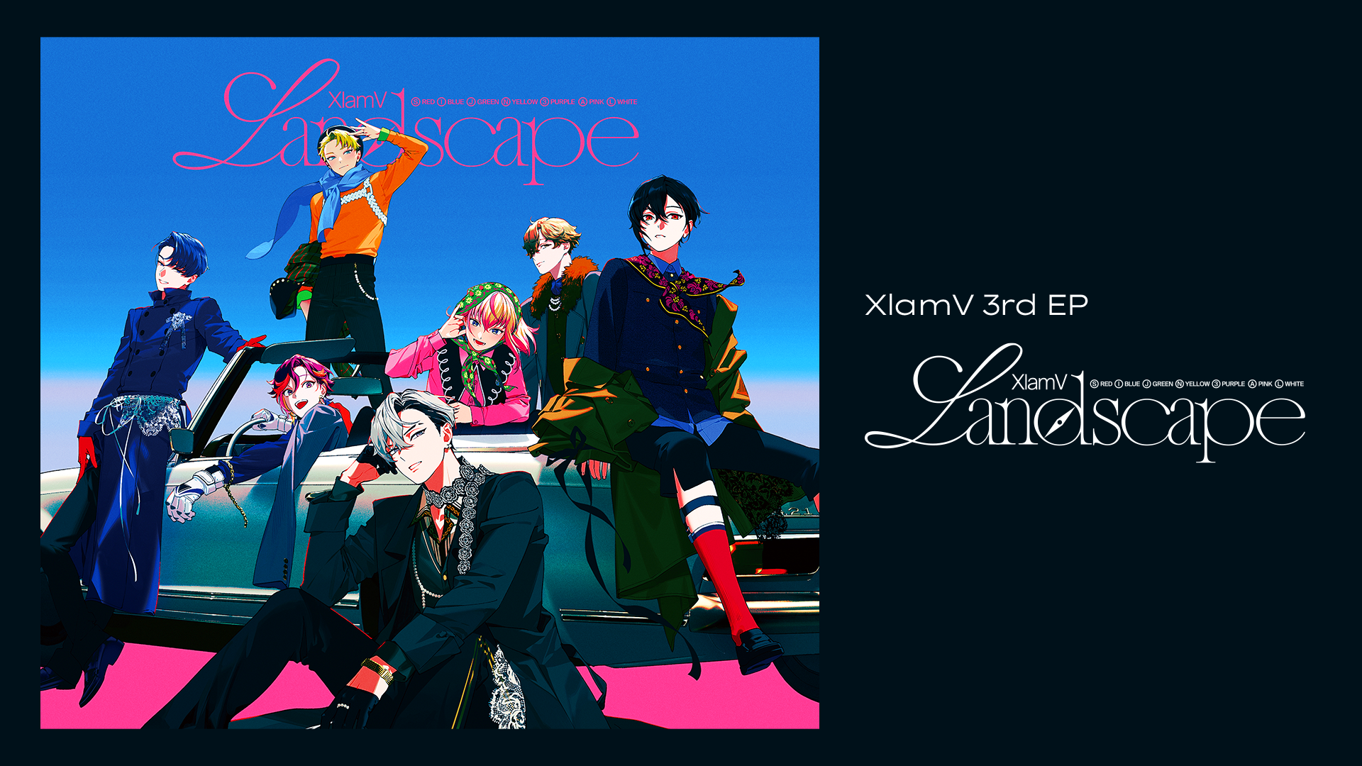 XlamV 3rd EP『landscape』、ジャケット解禁！ | XlamV（クランヴ